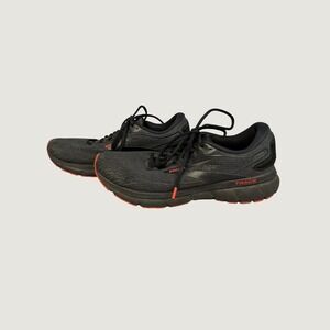 Brooks Trace 2 Mens Running Shoes Black Orange Road Sneakers 1103881D048